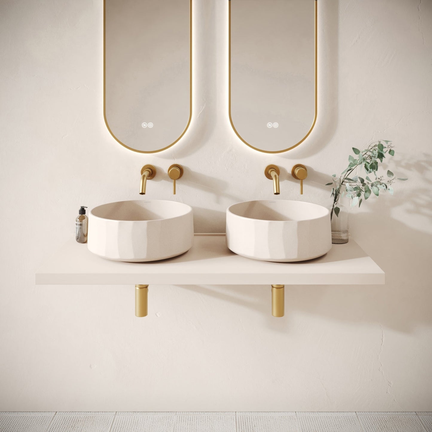 Bancone Shore Wall Mounted Countertop Shelf 1200mm