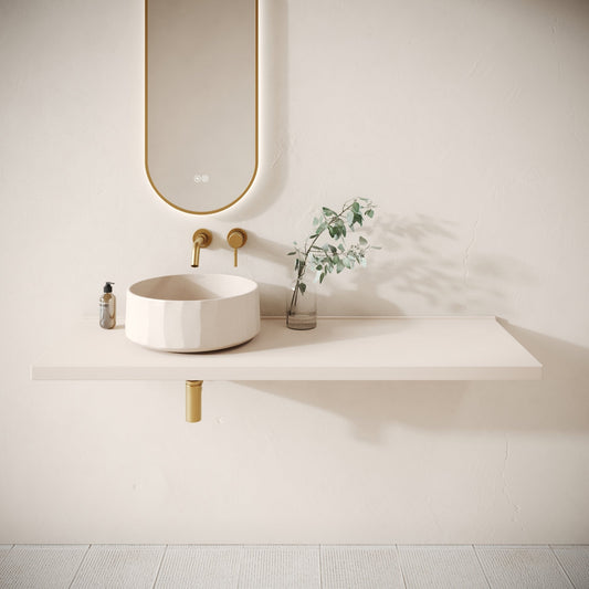 Bancone Shore Wall Mounted Countertop Shelf 1400mm