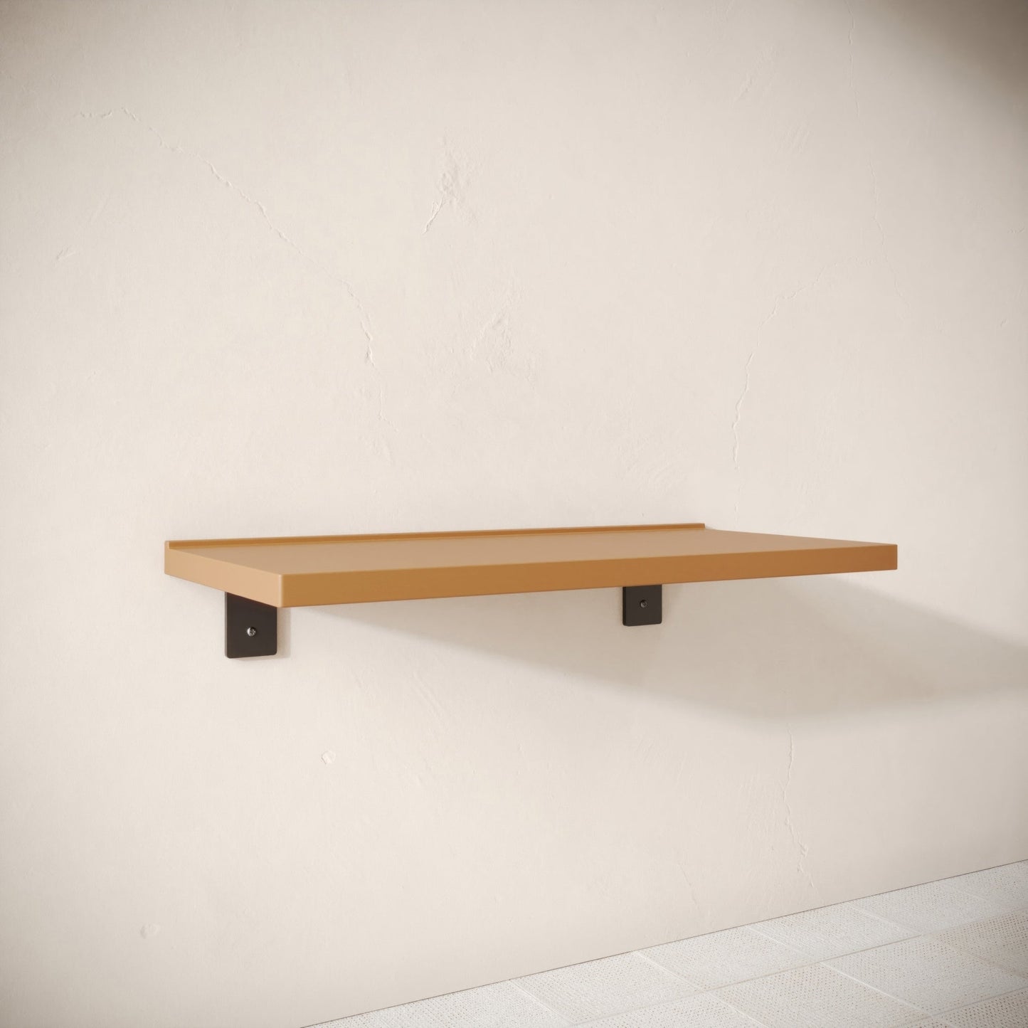 Bancone Sienna Concrete Wall Mounted Countertop Shelf 1000mm