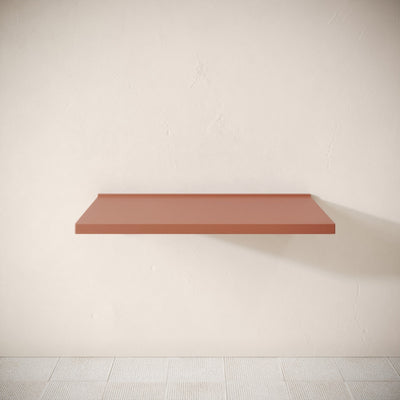 Bancone Terracotta Concrete Wall Mounted Countertop Shelf 1000mm