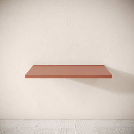 Bancone Terracotta Concrete Wall Mounted Countertop Shelf 1000mm
