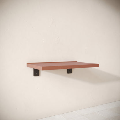 Bancone Terracotta Concrete Wall Mounted Countertop Shelf 800mm