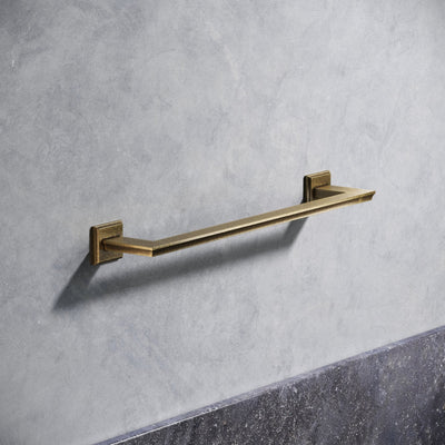 Baroque Aged Bronze Towel Bar Rail 600mm