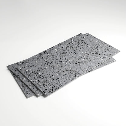 Bellazza Anthracite Terrazzo Porcelain Wall or Floor Tile 1200 x 600mm