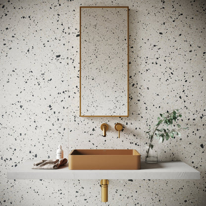 Bellazza Ivory Terrazzo Porcelain Wall or Floor Tile 1200 x 600mm
