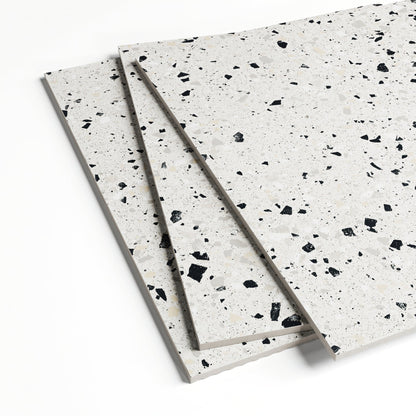 Bellazza Ivory Terrazzo Porcelain Wall or Floor Tile 1200 x 600mm