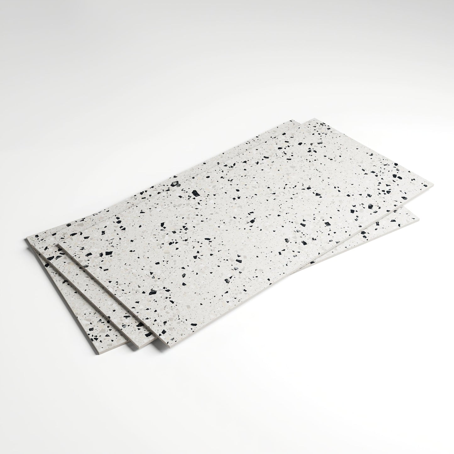 Bellazza Ivory Terrazzo Porcelain Wall or Floor Tile 1200 x 600mm