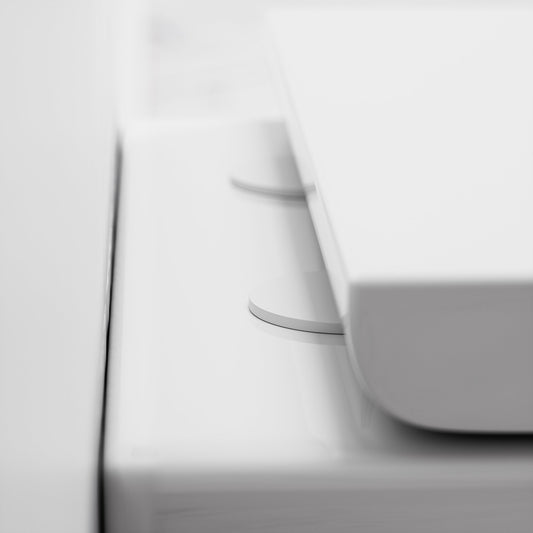 Berkeley Traditional Back to Wall Rimless Toilet with Concealed Cistern and Polished Nickel Flush Plate