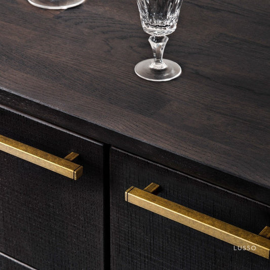 Bloomsbury Aged Bronze Pull Handle (203mm)