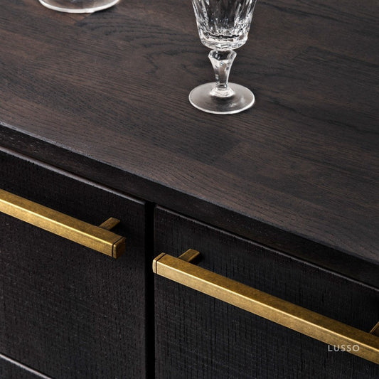 Bloomsbury Aged Bronze Pull Handle (235mm)