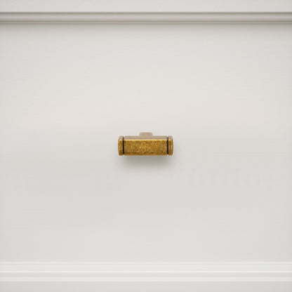 Bloomsbury Aged Bronze T-Bar Handle (46mm)