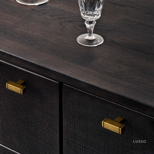 Bloomsbury Aged Bronze T-Bar Handle (46mm)