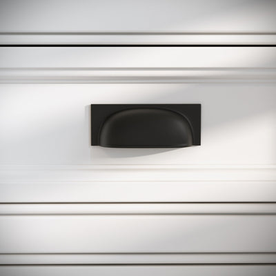 Brook Matte Black Cup Handle
