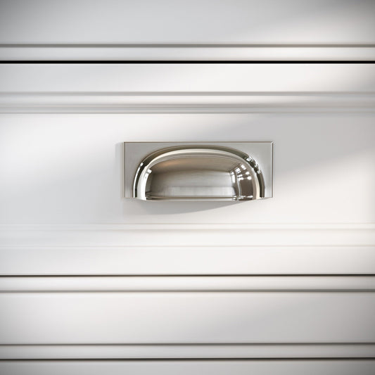 Brook Polished Nickel Cup Handle