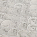 Capella Carrara Marble Mosaic Wall or Floor Tile 200 x 240mm