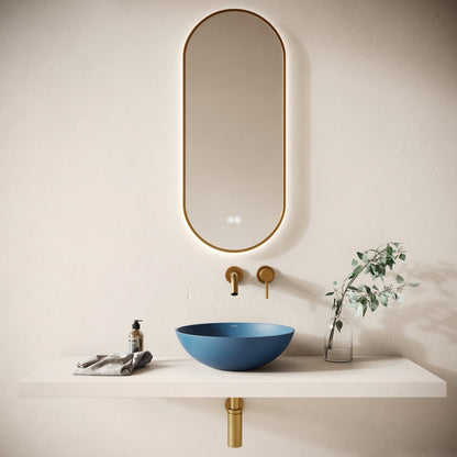 Catino Azure Concrete Countertop Basin 406mm