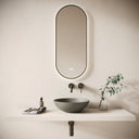 Catino Oyster Concrete Countertop Basin 406mm