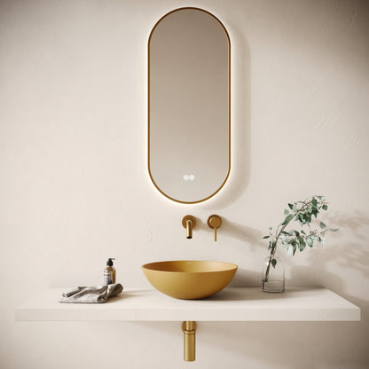 Catino Saffron Concrete Countertop Basin 406mm