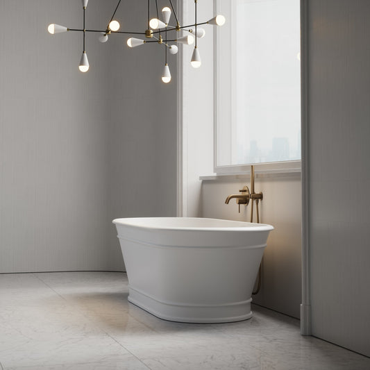 Charleston Matte Finish Freestanding Traditional Bath 1750mm