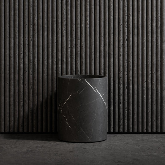 Cliche Pietra Grey Marble Bathroom Bin
