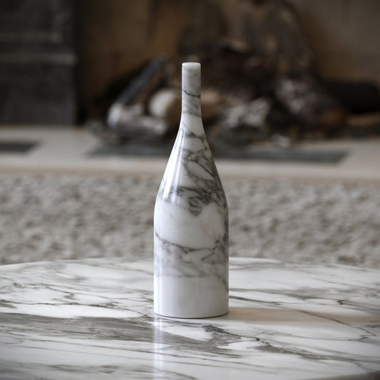 Collection of Marble Bottles (Arabescato)