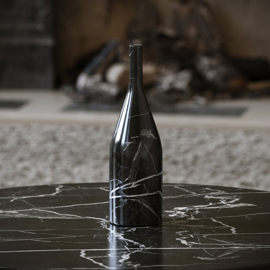 Collection of Marble Bottles (Nero Marquina)