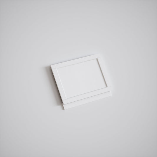 Connaught Matte White Wooden Adjustable Bath End Panel 700mm
