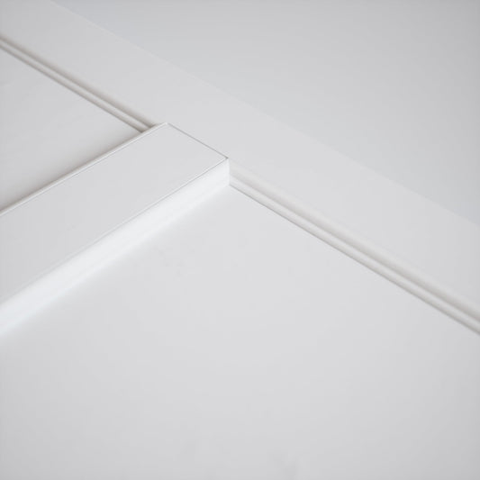 Connaught Matte White Wooden Adjustable Bath Front Panel 1500mm