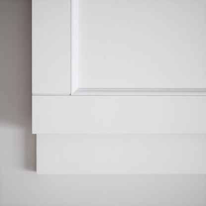 Connaught Primed White Wooden Adjustable Bath Front Panel 1500mm