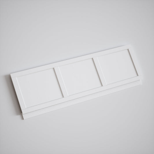 Connaught Primed White Wooden Adjustable Bath Front Panel 1700mm