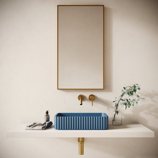 Costolato Azure Concrete Countertop Basin 500mm