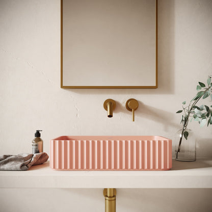 Costolato Blush Concrete Countertop Basin 500mm