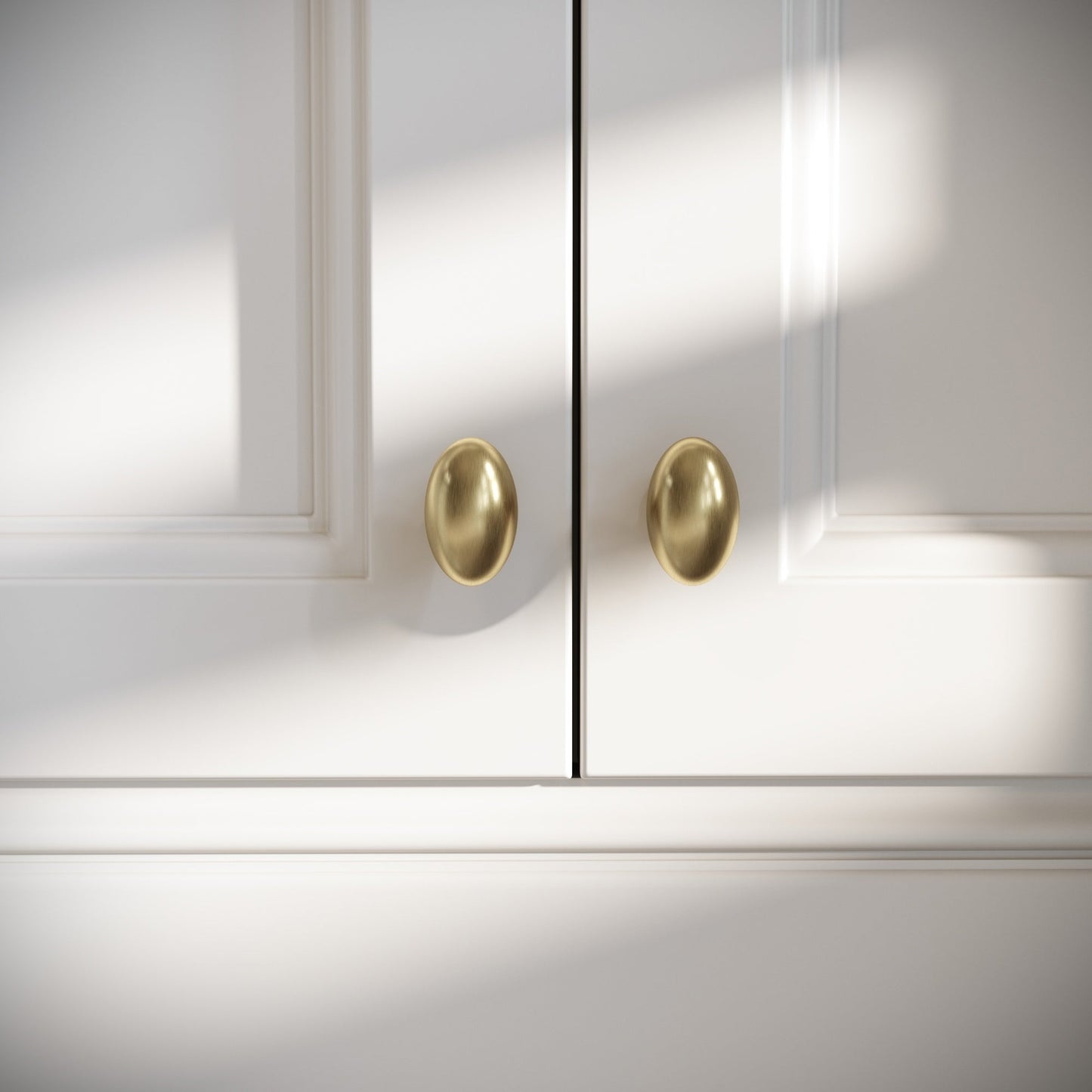 Cotswold Brushed Gold Cabinet Knob