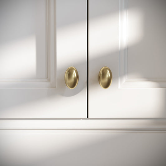 Cotswold Brushed Gold Cabinet Knob