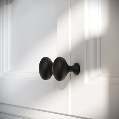 Cotswold Matte Black Cabinet Knob