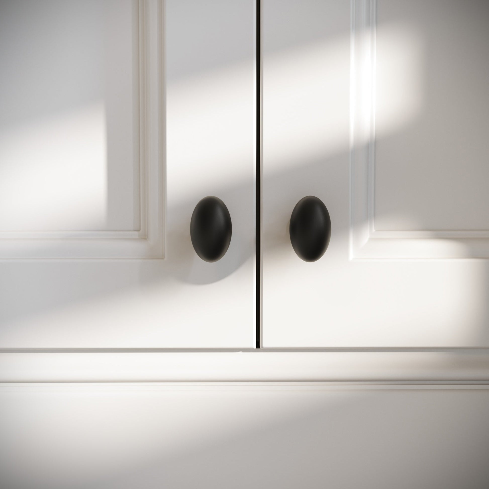 Cotswold Matte Black Cabinet Knob