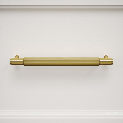 Dali Fluted Brushed Gold Pull Bar 250mm