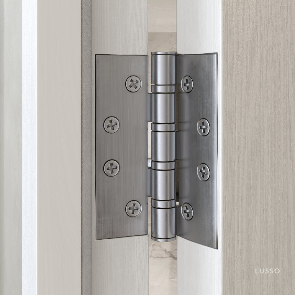 Architect Brushed Stainless Hinges