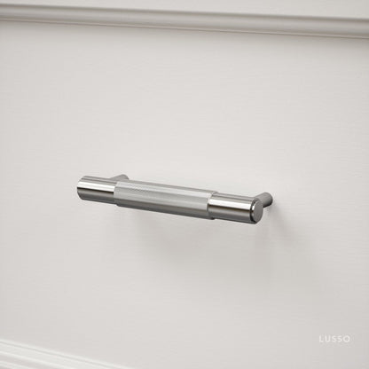 Dali Fluted Brushed Stainless Pull Bar 150mm