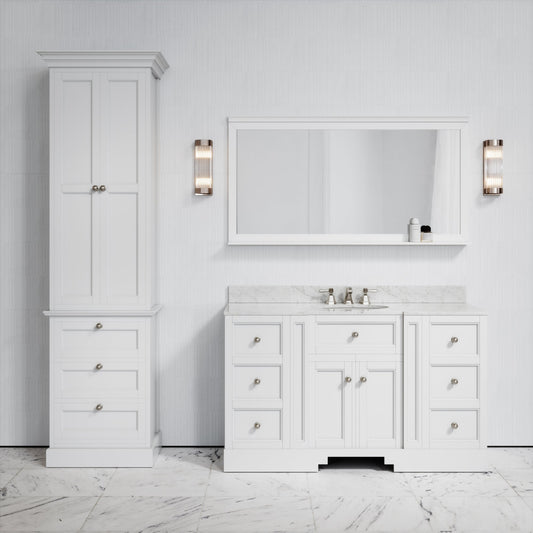 Deco Harland Primed White Floorstanding Storage Cabinet