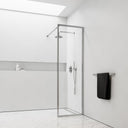 Designo Chrome Shower Screen (All sizes)