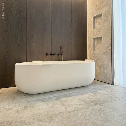 Designo Freestanding Stone Bath 1780mm