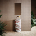 Designo Rosa Norwegian Marble Pedestal Basin 400mm