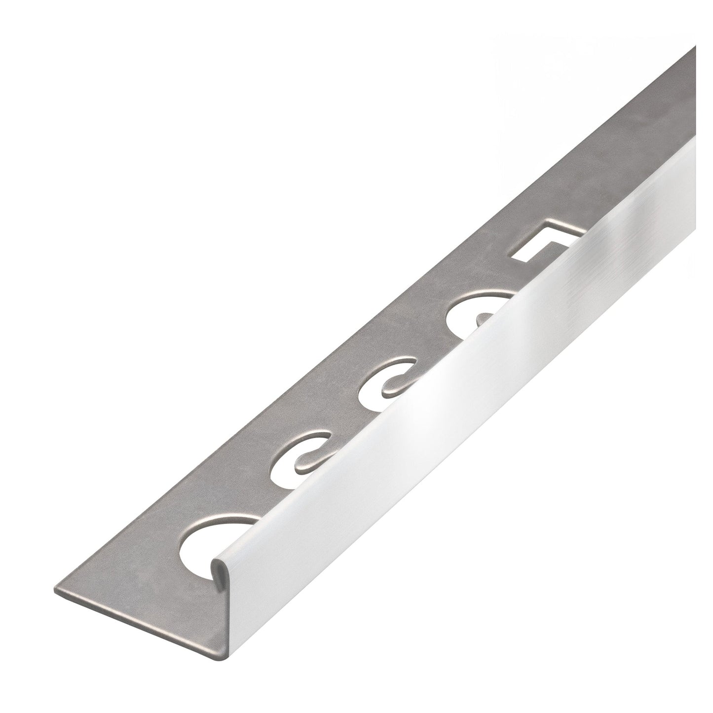 Dura Chrome Straight Edge Tile Trim (12mm x 2500mm)