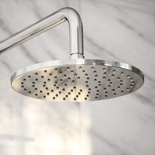 Elegance Chrome Exposed Thermostatic Bar Shower with Riser