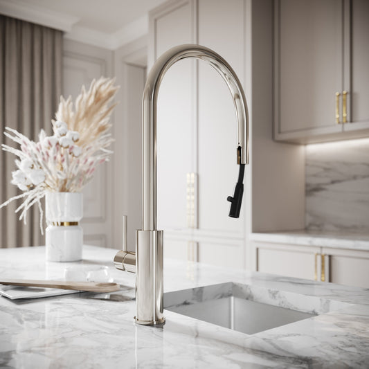 Elegance Pull Out Kitchen Mixer Tap Chrome