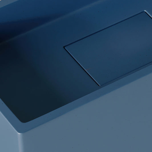 Esposa Azure Concrete Wall Hung Basin 400mm