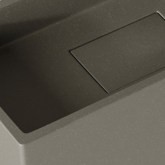 Esposa Oyster Concrete Wall Hung Basin 400mm