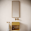 Esposa Saffron Concrete Wall Hung Basin 400mm