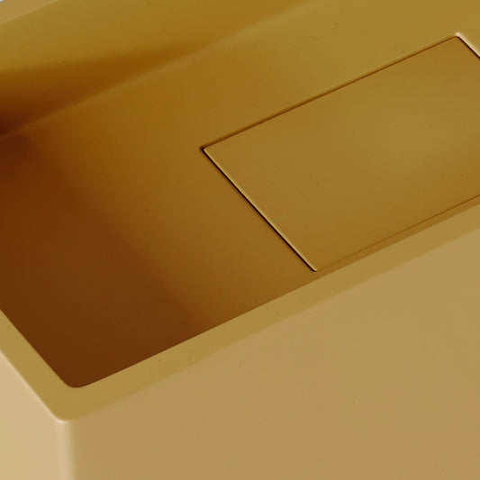Esposa Saffron Concrete Wall Hung Basin 400mm